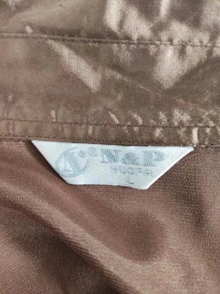 Camicia Bronzo Satinata