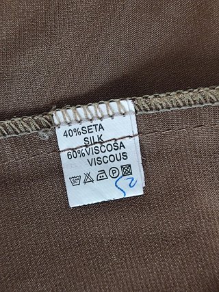 Camicia Bronzo Satinata