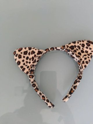 Diadema orejas leopardo