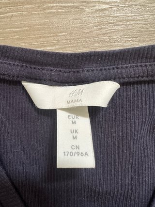 Camiseta premamá manga larga