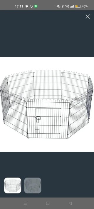 Jaula para perros cachorros