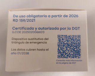 Luz de emergencia V16 GEOLOCALIZABLE/IoT