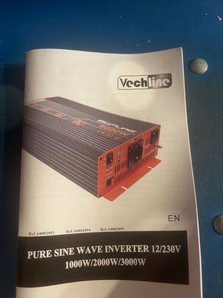 Inversor Vechline 1000W/2000W/3000W