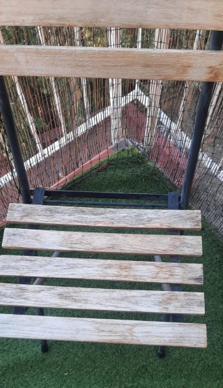 Silla plegable terraza balcón Ikea