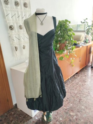 Vestido de fiesta negro