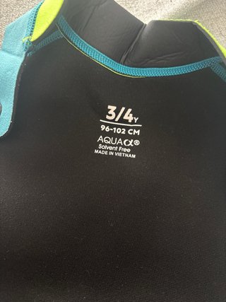 Traje Neopreno 3/4 Años