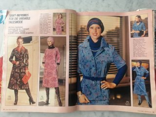 3 Revistas Burda y Neue Mode con patrones