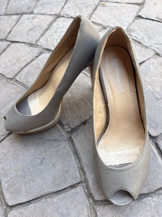 Zapato alto con alza