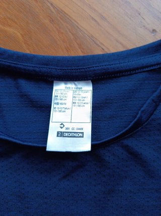 Camiseta Nike azul niño