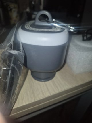Ventilador portátil con luz y pantalla