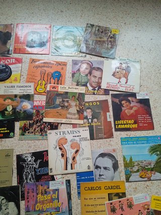 Lote Discos Vinilo Singles Antiguos