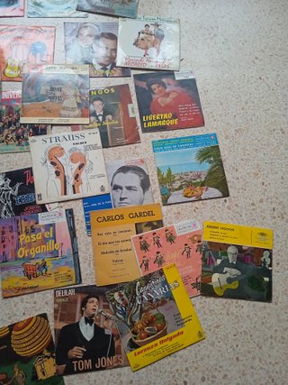 Lote Discos Vinilo Singles Antiguos