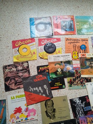 Lote Discos Vinilo Singles Antiguos