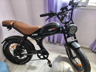 Bicicleta Eléctrica Emoko Negra