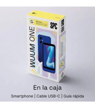Móvil SPC WUUM ONE Azul