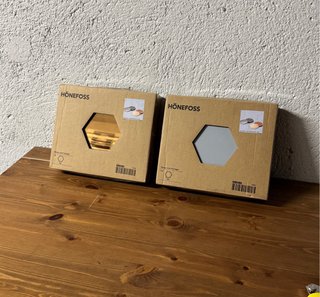 Espejos hexagonales IKEA HÖNEFOSS