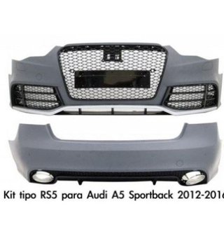 Kit completo tipo RS5 para Audi A5 Sportback 2012-