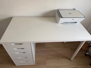 Escritorio Ikea Blanco con Cajonera