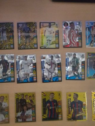 Lote Adrenalyn 22/23: EDL, Míticos y Balones Oro