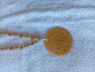 Collana donna con ciondolo rotondo