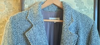 Abrigo Vintage Pura Lana Virgen Lasserre T.40