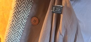 Abrigo Vintage Pura Lana Virgen Lasserre T.40