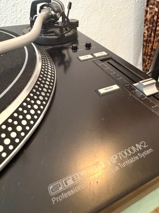 Reloop RP7000MK2 Negro Giradiscos DJ + Concorde