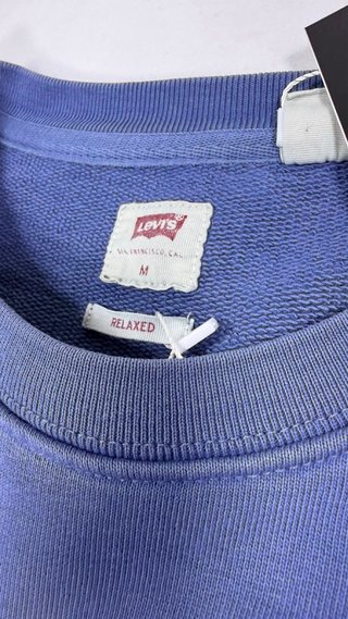 Felpa Levi's Azzurra con Onda Floreale