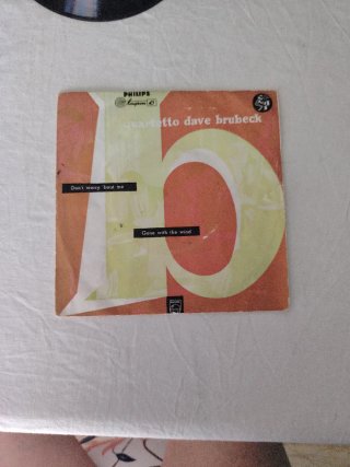 EP Gone With The Wind - Dave Brubeck Quartet 1960
