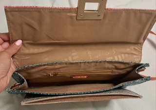 Bolso Cartera Piel Cocodrilo