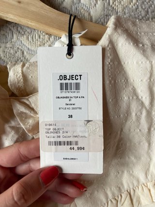Blusa Object Beige