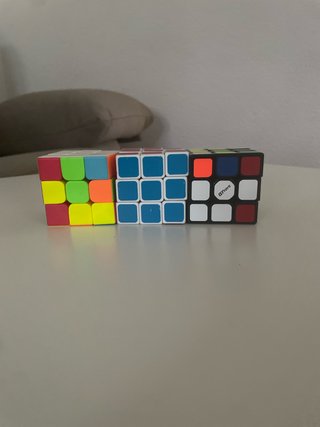 Lote 3 cubos Rubik