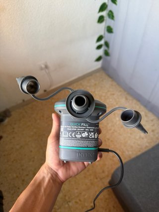 Colchón Hinchable Intex Dura-Beam + INFLADOR