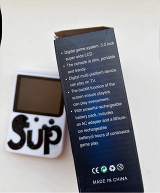 Consola Portátil Sup Game Box 400 en 1