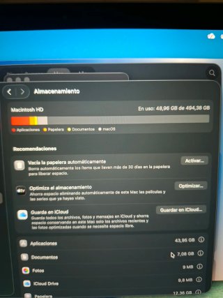 MacBook Air M1 16GB 512GB Plata