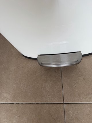 Cubo basura Songmics blanco Capacidad 30L
