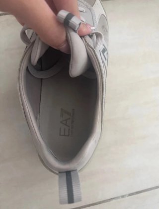 Scarpe EA7 beige/bianche