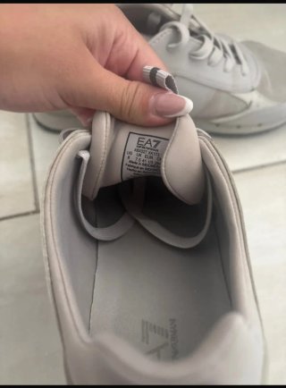 Scarpe EA7 beige/bianche