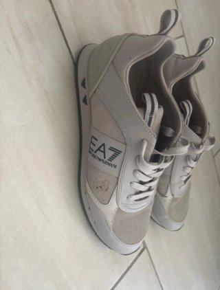Scarpe EA7 beige/bianche