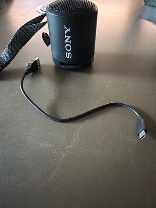 Altavoz Sony portátil negro