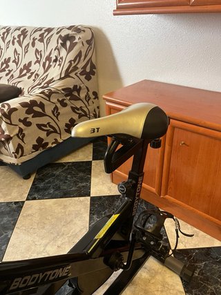 Bicicleta de Spinning Negra BODYSTONE 3T