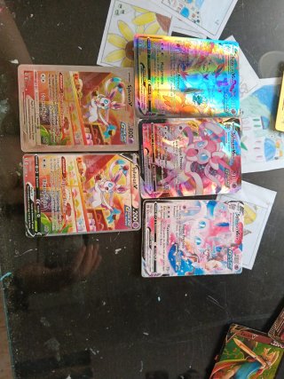 Cartas Pokémon Sylveon V VMAX