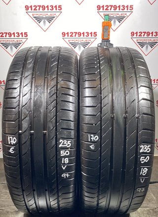 235 50 18 V CONTINENTAL RUEDA SEMINUEVA OFERTA