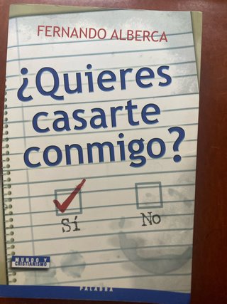 ¿Quieres casarte conmigo?