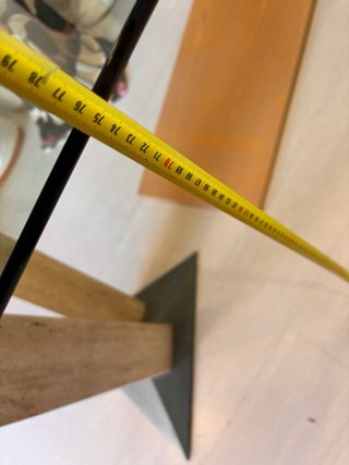 Tavolo da centro in vetro, marmo e acciaio
