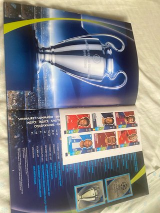 Álbum Topss. Champions League 2017-2018.Completo