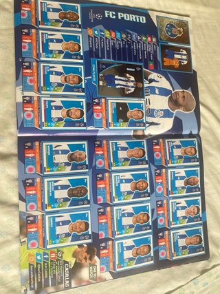 Álbum Topss. Champions League 2017-2018.Completo