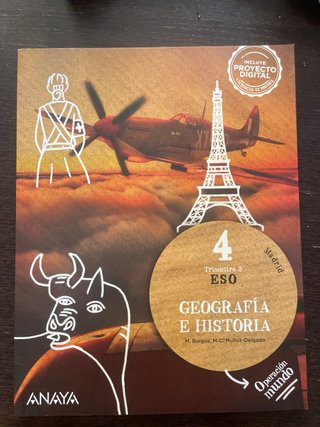 Geografía e Historia, 4 ESO, Madrid, Operación ...