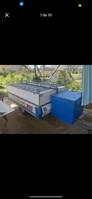 Vendo carro tienda  comanche  con pasillo central