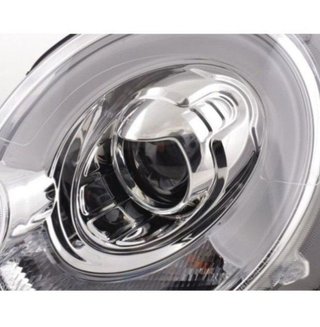 Faros Luz Diurna Mini One/Cooper 06-10 Cromo